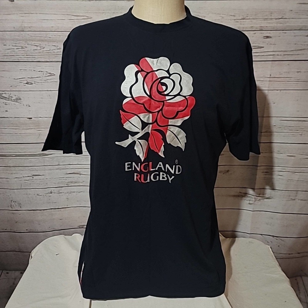 England Rugby Cross of St George Rose T-shirt